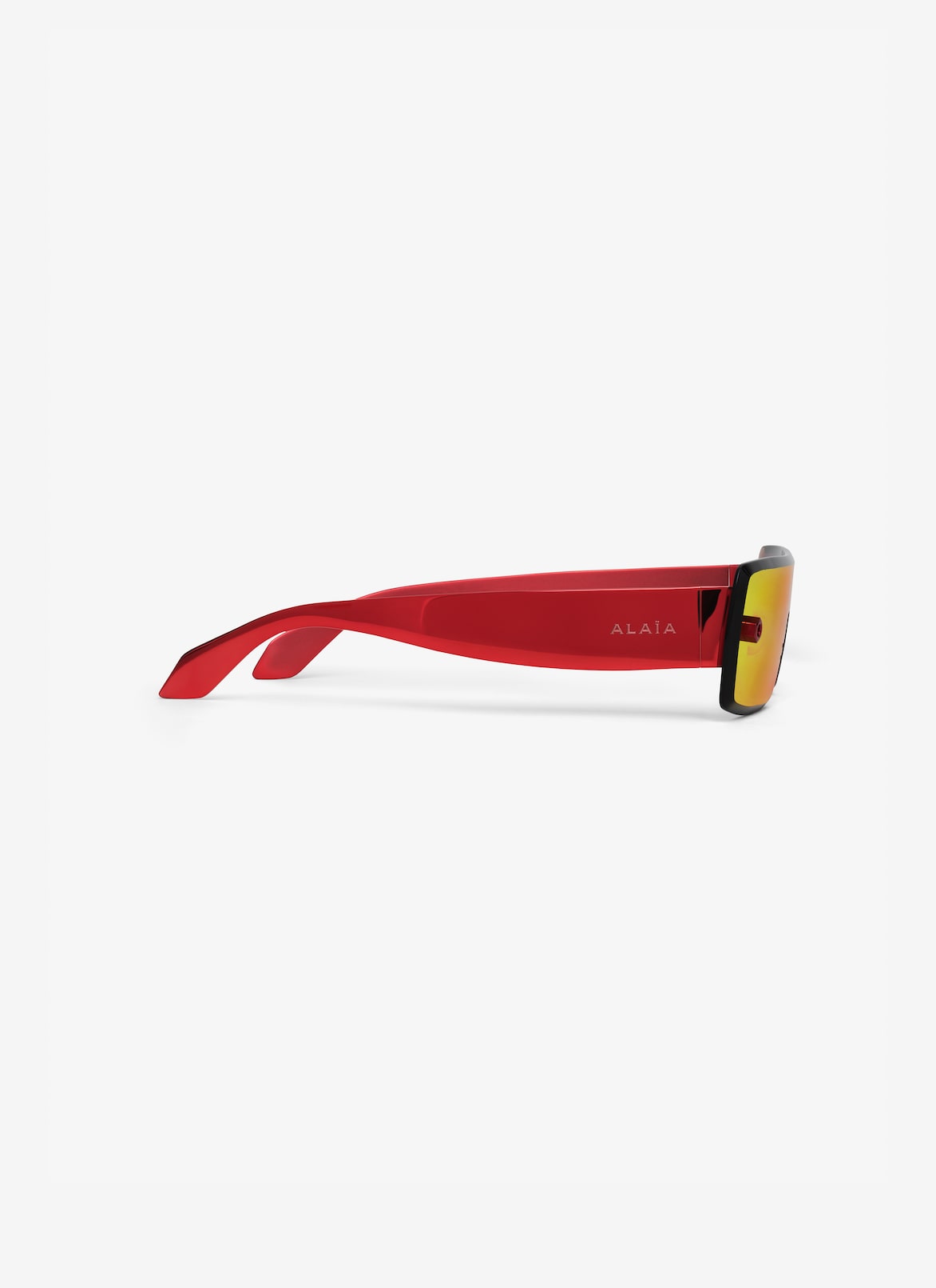 NARROW MASK SUNGLASSES ALAÏA RED NARROW MASK SUNGLASSES